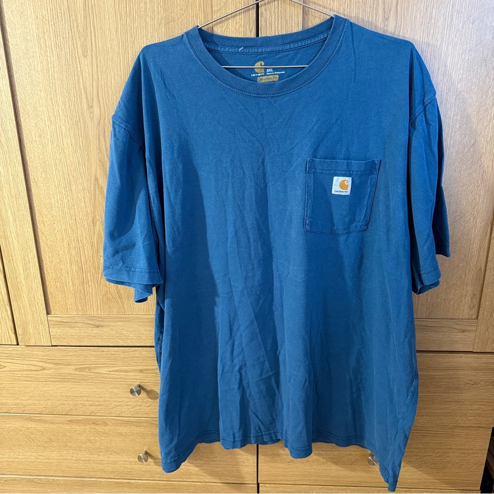 Men’s Blue Carhartt T-Shirt